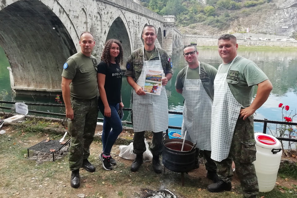 Members of LOT team Visegrad during the event 