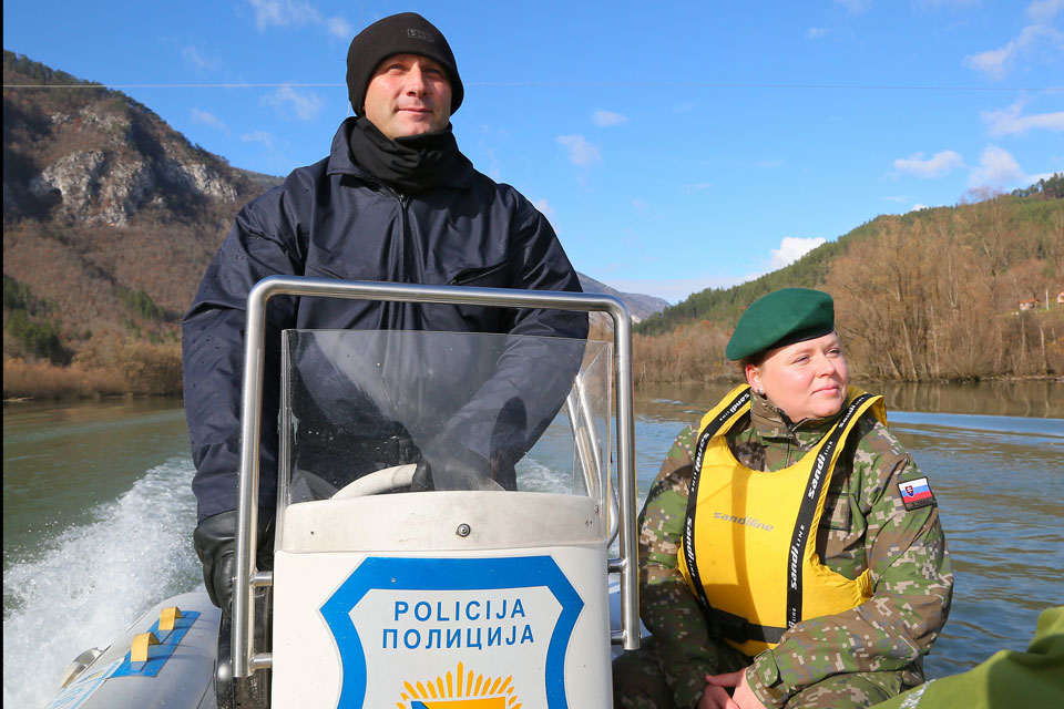 EUFOR visit to Border Police in November 2017