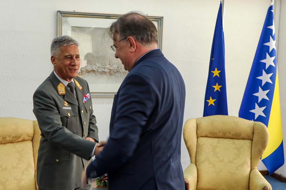 COM EUFOR met with newly appointed Prime Minister of the Federation of Bosnia and Herzegovina