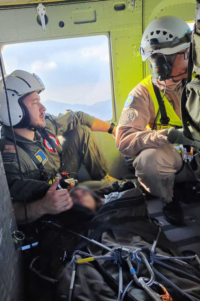 EUFOR MEDEVAC operation near Rakitnica