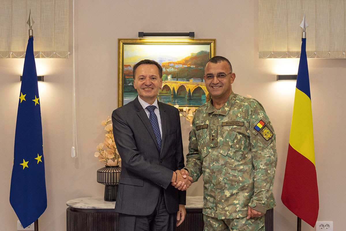 Strength in Unity: Romanian Leadership Visits EUFOR
