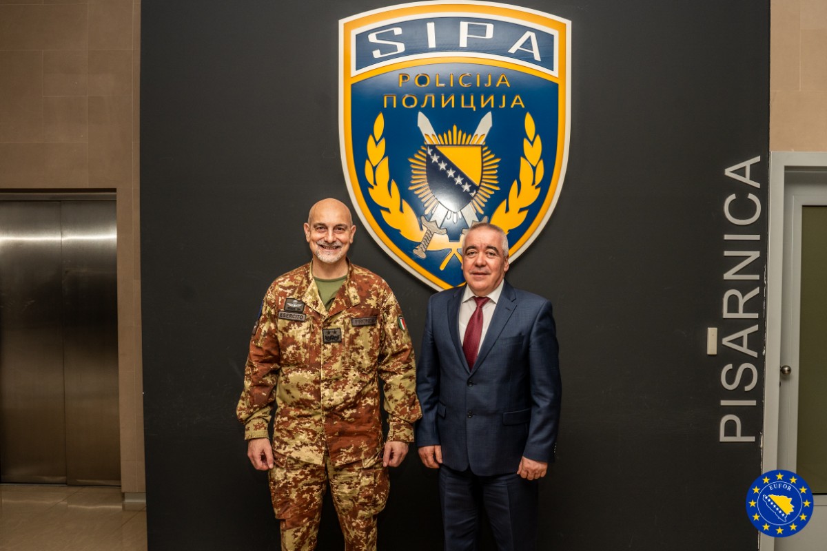 EUFOR and SIPA Strengthen Partnership for a Secure Bosnia and Herzegovina