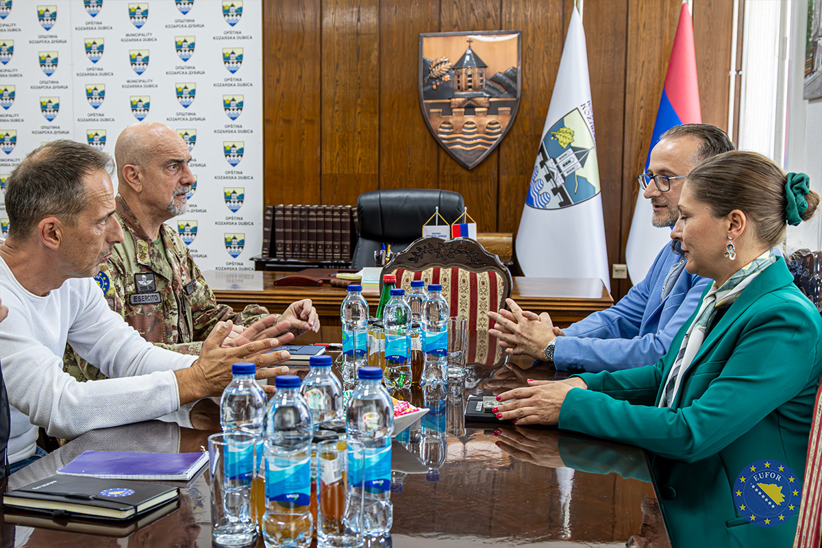 COM EUFOR Visits Prijedor and Kozarska Dubica