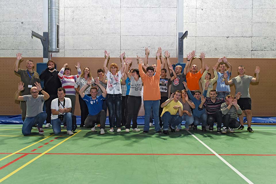 EUFOR hosts disabled young people in Camp Butmir