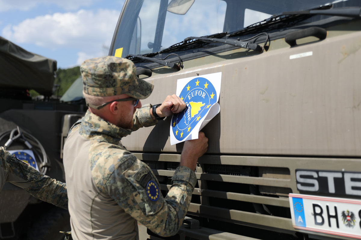 Arrival of Austrian, Hungarian and Romanian Reserve Forces of EUFOR to Bosnia and Herzegovina