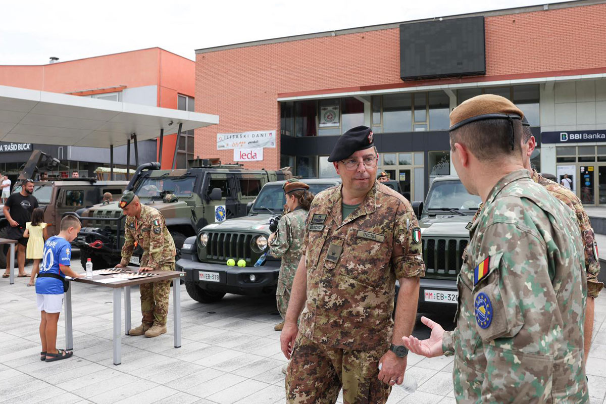 EUFOR Display at Ilijaš Days Festival