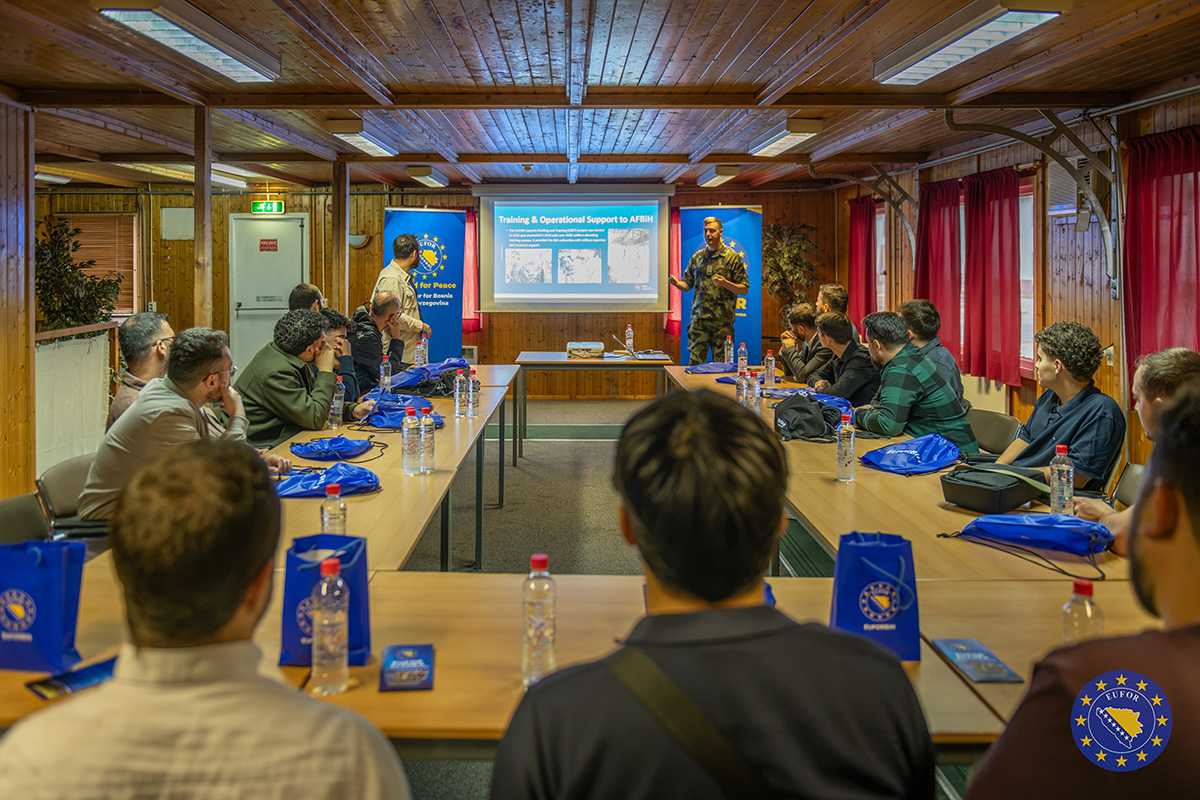 Mostar Youth Federation Conducts Visit to Camp Butmir