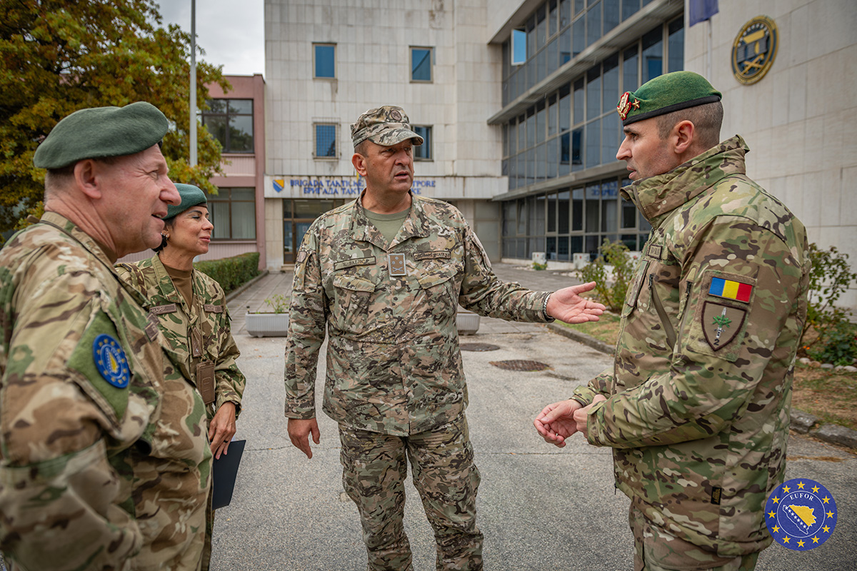 EUFOR Chief of Staff visits Tactical Support Brigade in Rajlovac