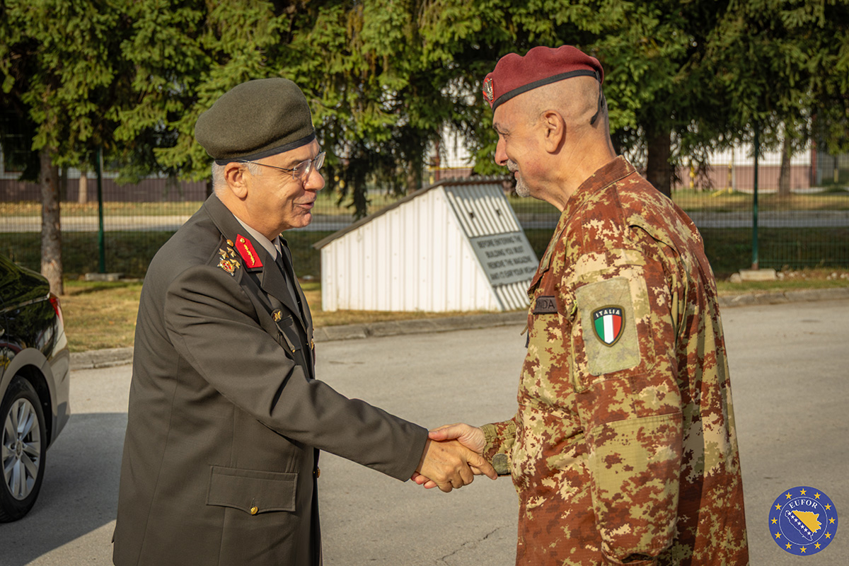 Komandant EUFOR-a primio komandanta Komande međunarodnih združenih strateških snaga Turske