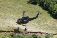 EUFOR and the Federal Administration of Civil Protection train near Skakavac waterfall