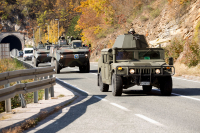 The Romanian Company conducted patrols from Ustikolina to the ammunition storage site in Rudo